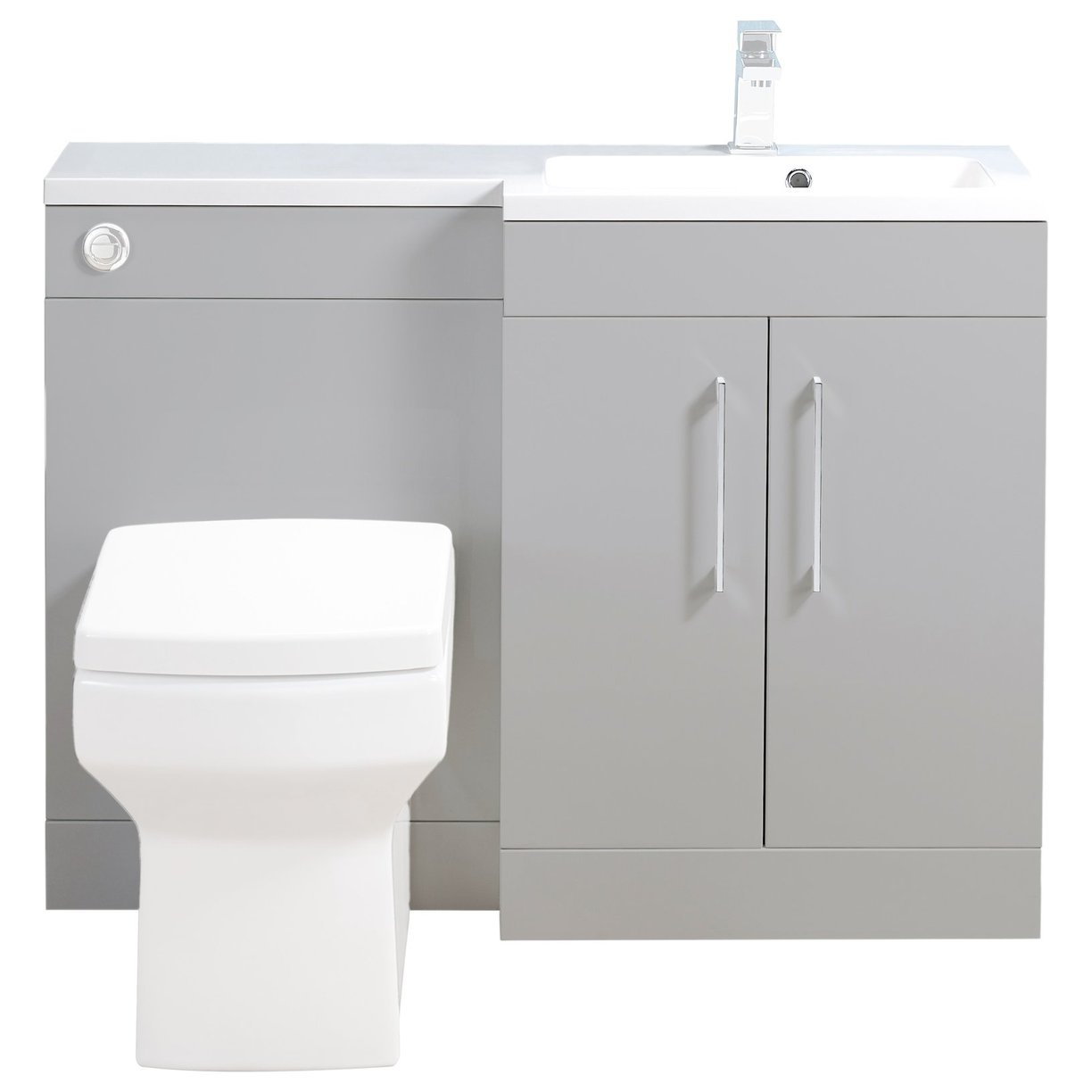 Lomond 1000 L-Shape Slim Combination Unit (Right Hand Basin Option)