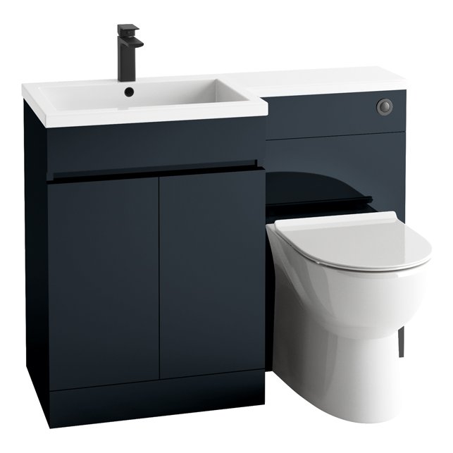 Empire 1100 L-Shape Combination Unit (Left Hand Basin Option)