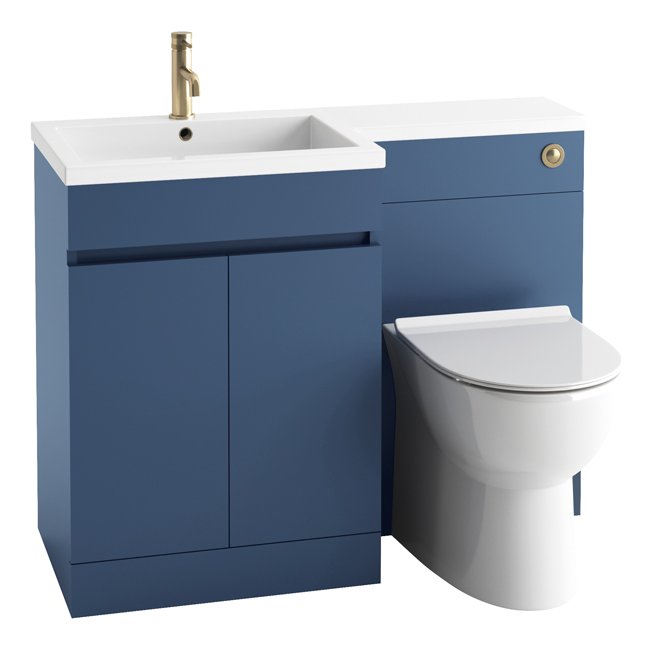 Empire 1100 L-Shape Combination Unit (Left Hand Basin Option)