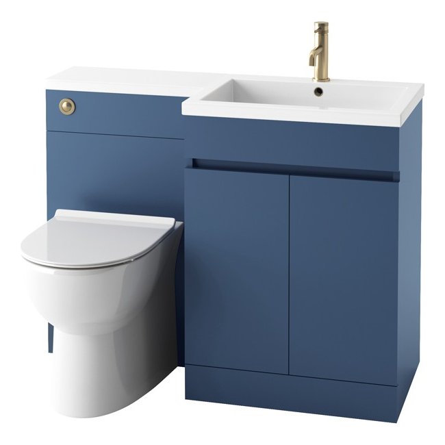 Empire 1100 L-Shape Combination Unit (Right Hand Basin Option)