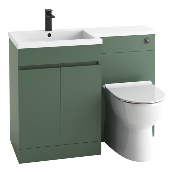 Empire 1100 L-Shape Combination Unit (Left Hand Basin Option)