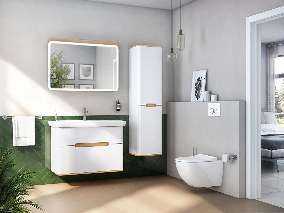 Sento Illuminated Mirror, 100 cm