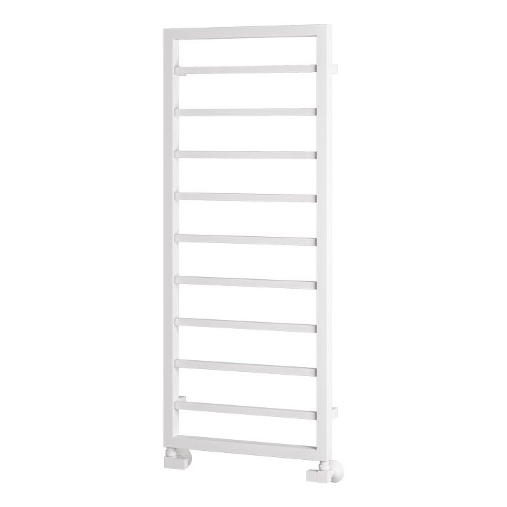 Ryton 1200 x 500mm. Towel Rail Matt White