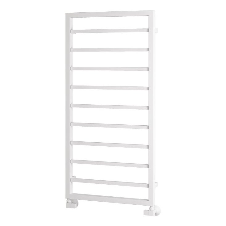 Ryton 1200 x 600mm. Towel Rail Matt White