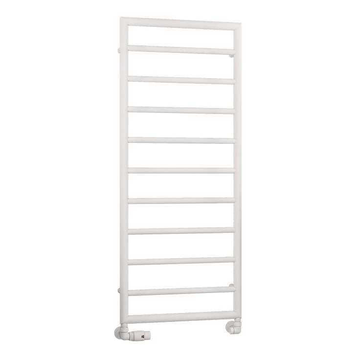 Kenilworth 1200 x 500mm. Towel Rail Matt White