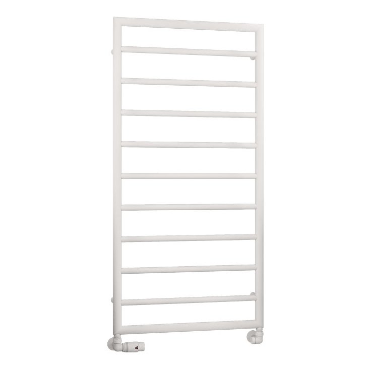 Kenilworth 1200 x 600mm. Towel Rail Matt White