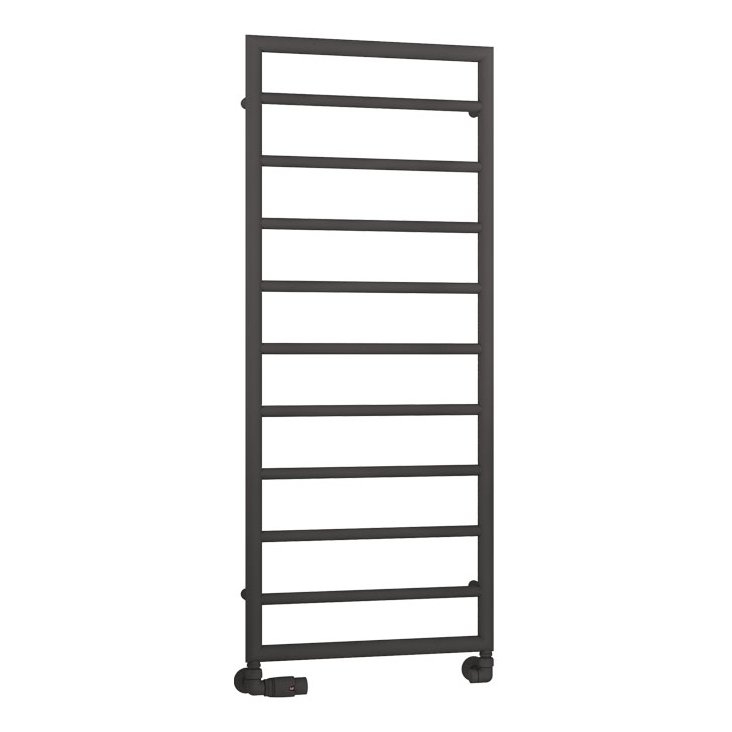 Kenilworth 1200 x 500mm. Towel Rail Matt Anthracite