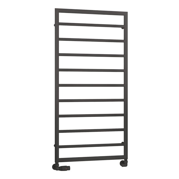 Kenilworth 1200 x 600mm. Towel Rail Matt Anthracite