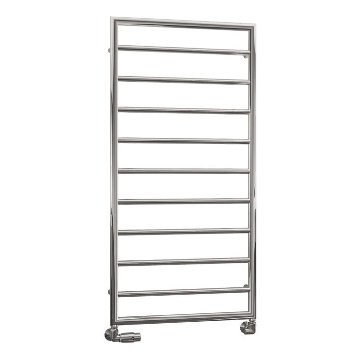 Kenilworth 1200 x 600mm. Towel Rail Chrome