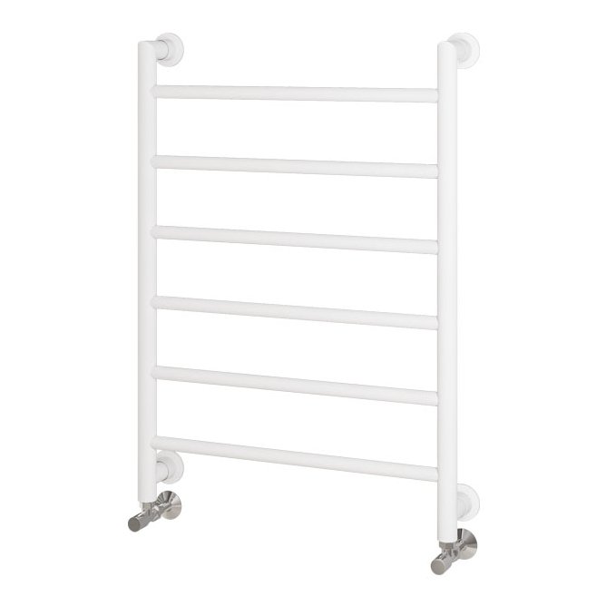 Eshton 800 x 600mm. Towel Rail Matt White
