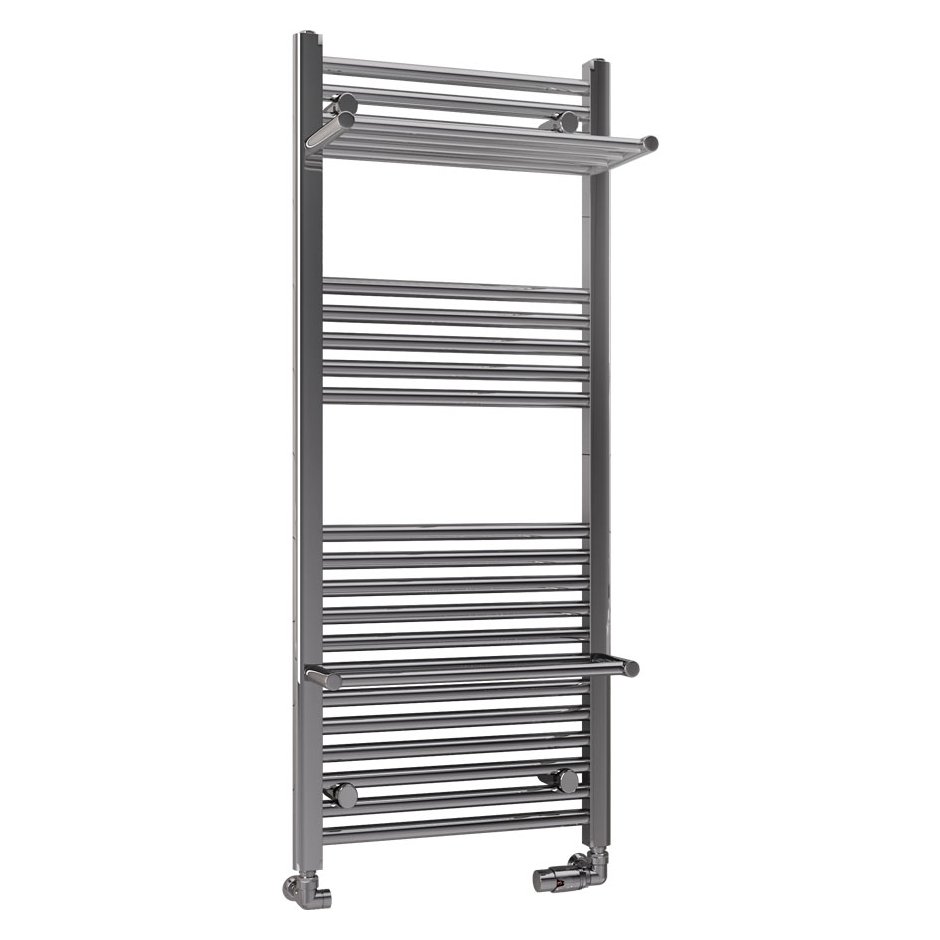 Haddenham Designer Towel Rail 1200x500mm Chrome