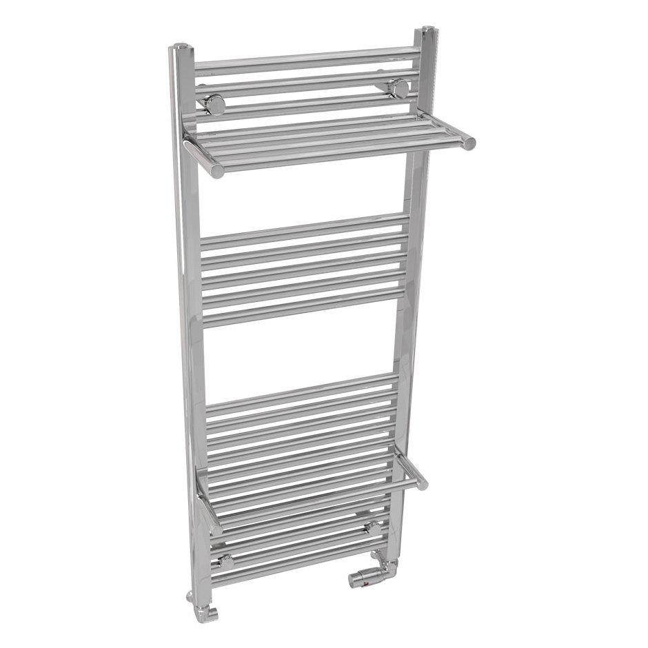 Haddenham Designer Towel Rail 1200x500mm Chrome