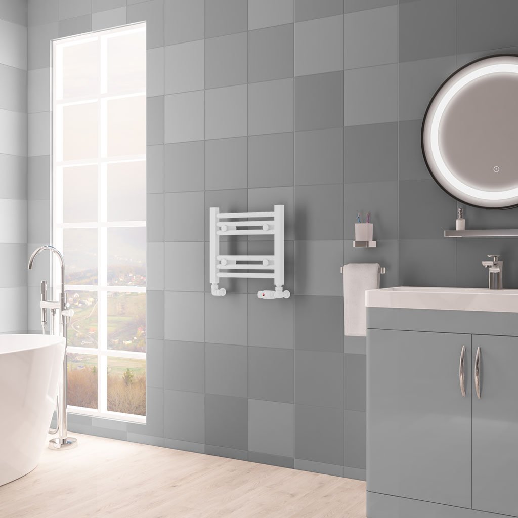 Biava Multirail HV Straight 360 x 400mm - Matt White