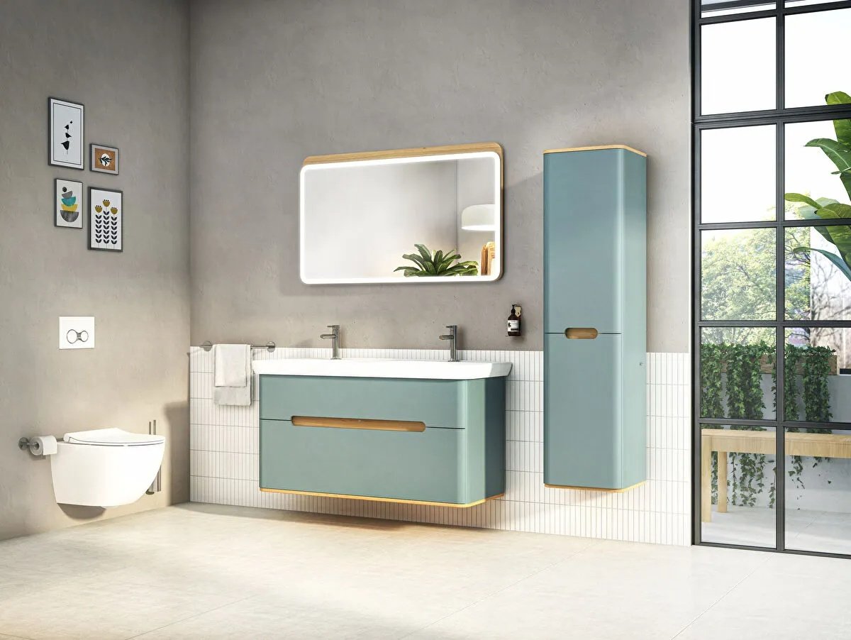 Sento Illuminated Mirror, 120 cm