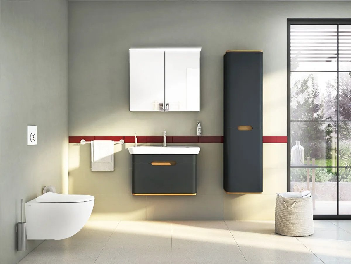 Sento Tall Unit, Without Legs, 40 cm, Right