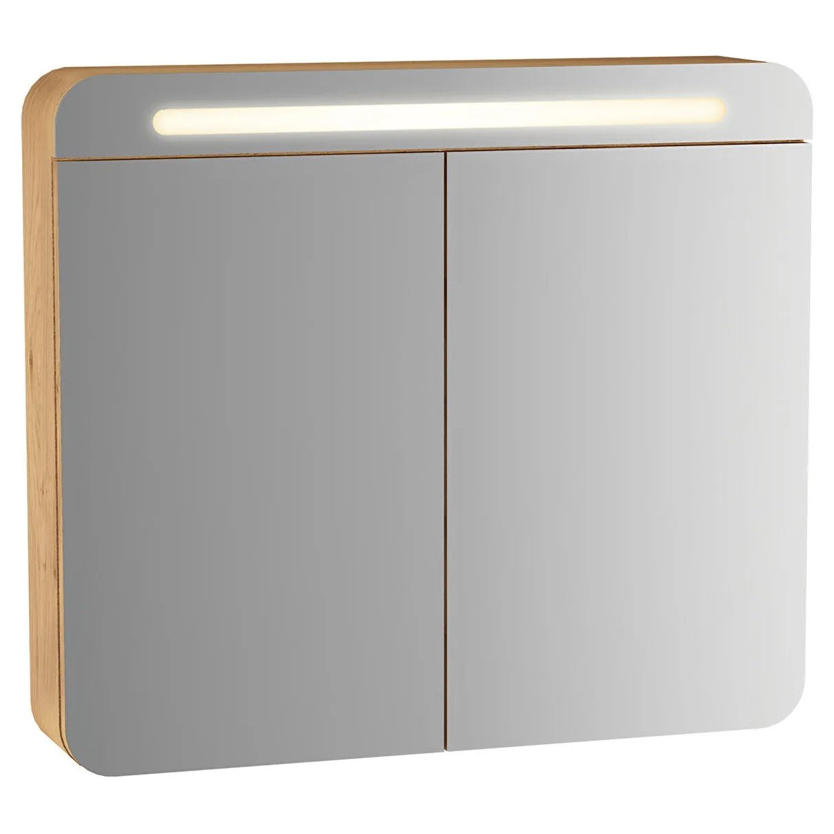 Sento Illuminated Mirror Cabinet, 80 cm