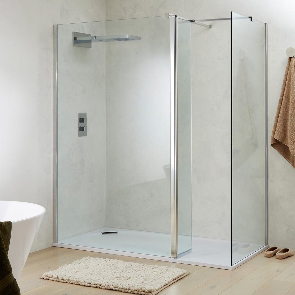 Katrine 760mm Wetroom Panel 1900H