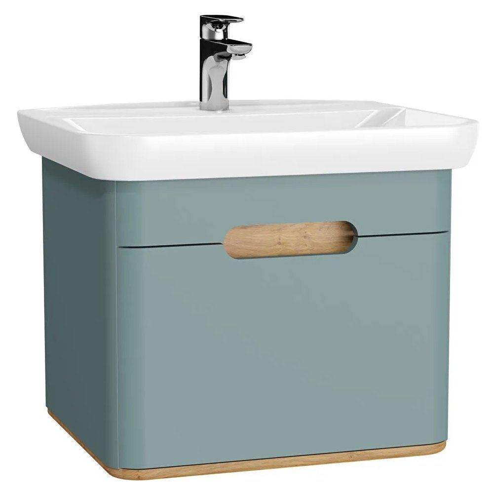 Sento Washbasin Unit, 65 cm, With 1 Drawer, Without Legs