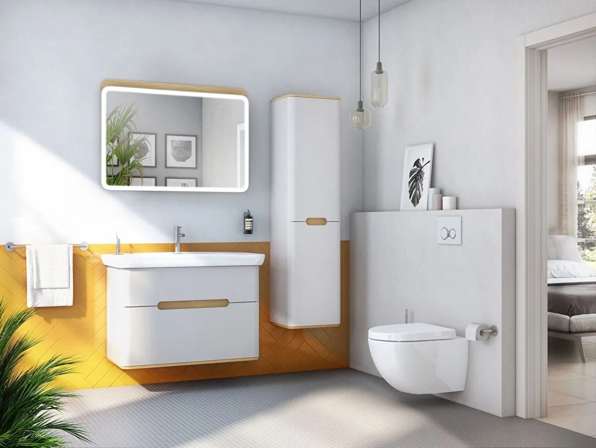 Sento Tall Unit, Without Legs, 40 cm, Left