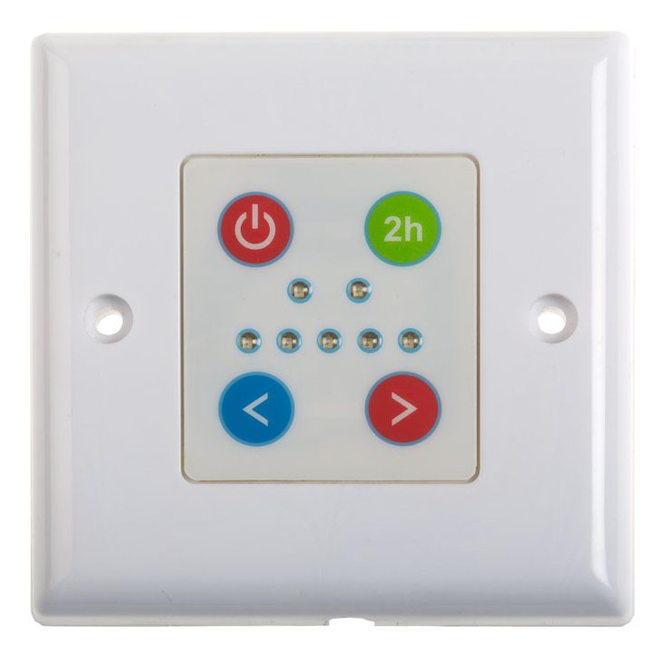 Crafton Temperature Control Panel White