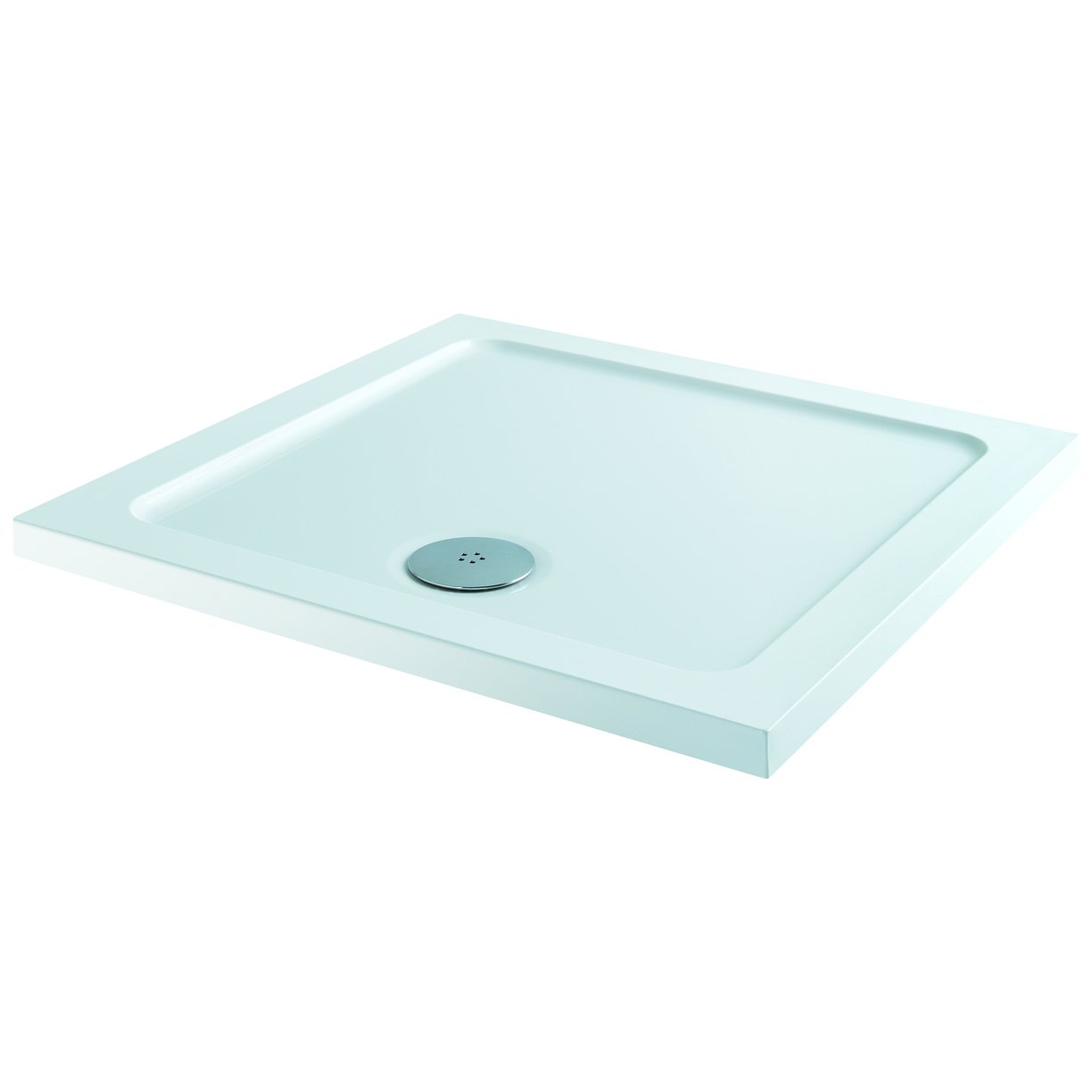 700 x 700mm Square 30mm Shower Tray White