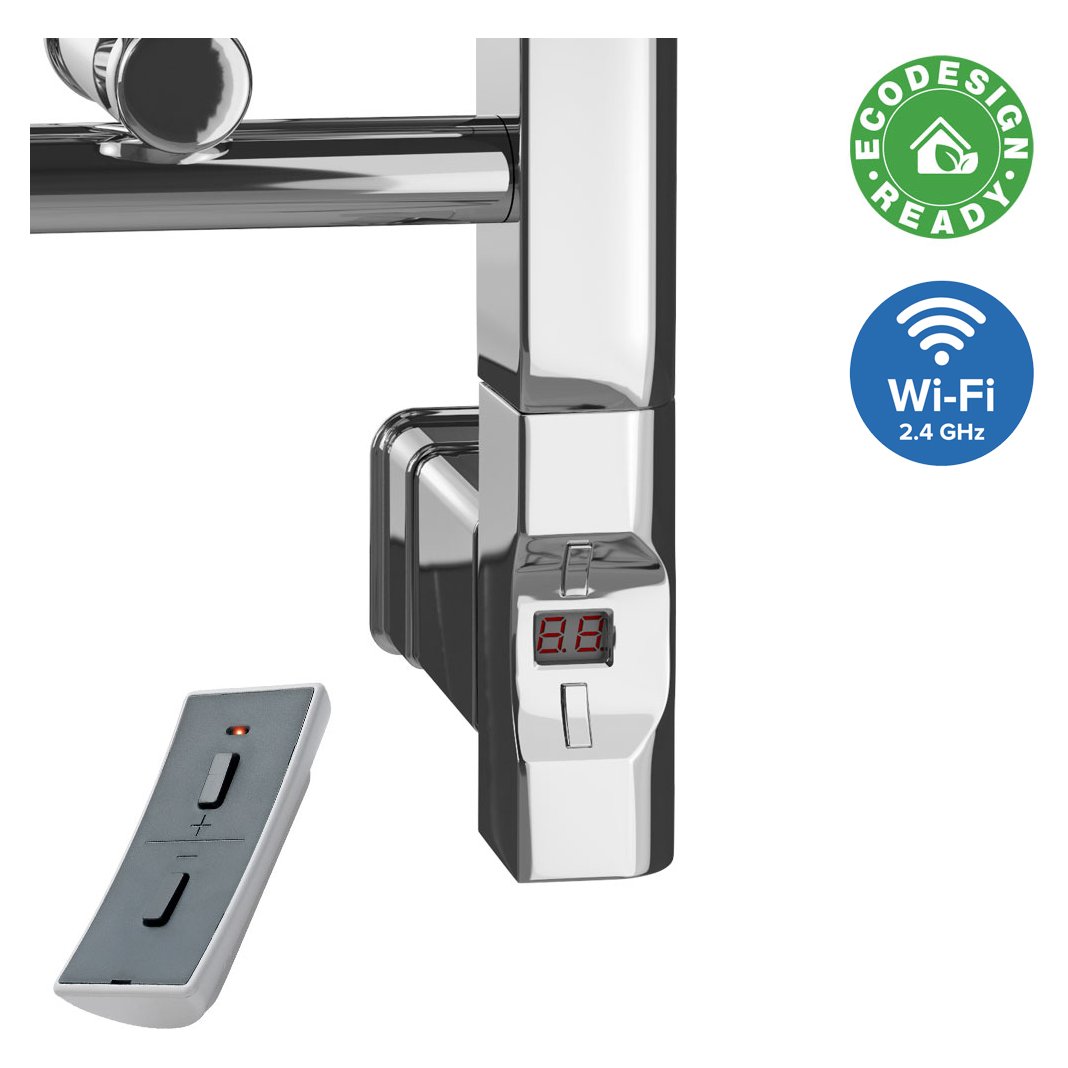 Type F Element Wi-Fi with D Shape Cap 900W - Chrome