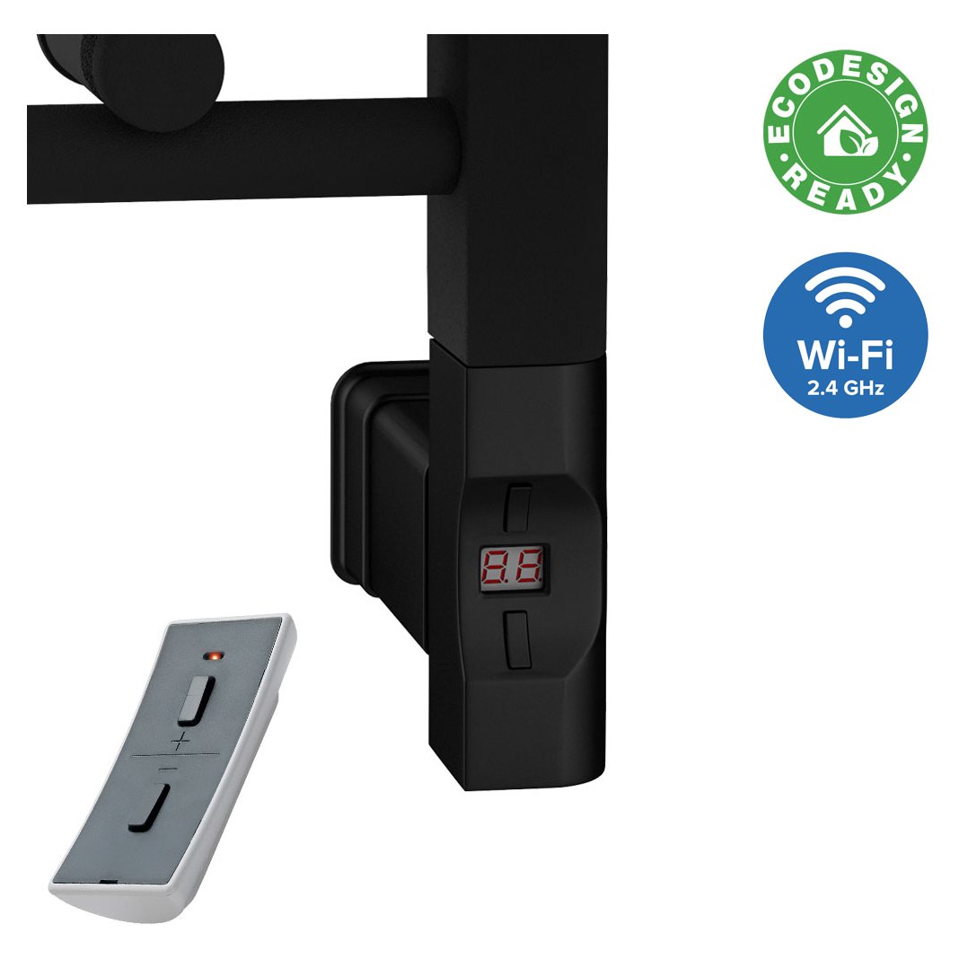 Type F Element Wi-Fi with D Shape Cap 600W - Matt Black
