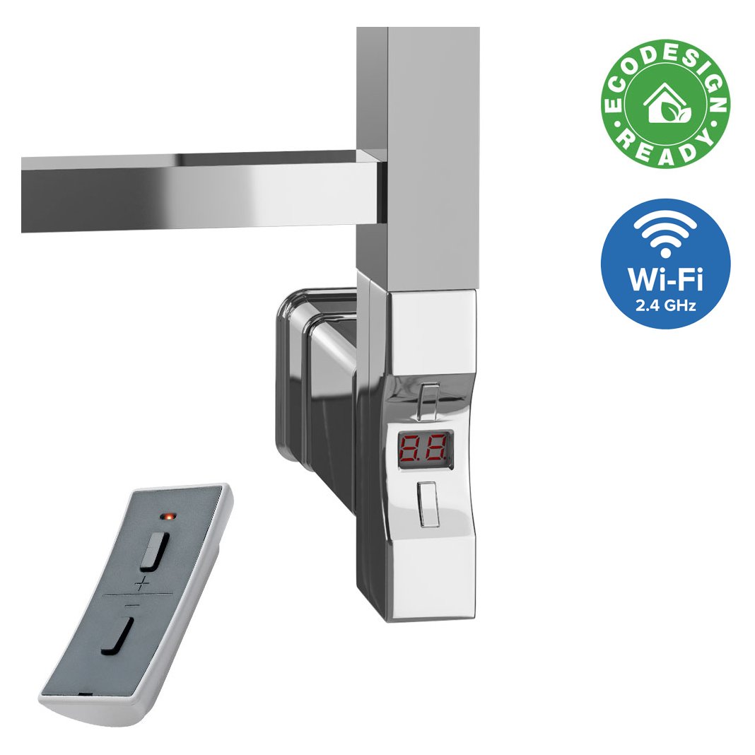 Type F Element Wi-Fi with Square Cap 1200W - Chrome