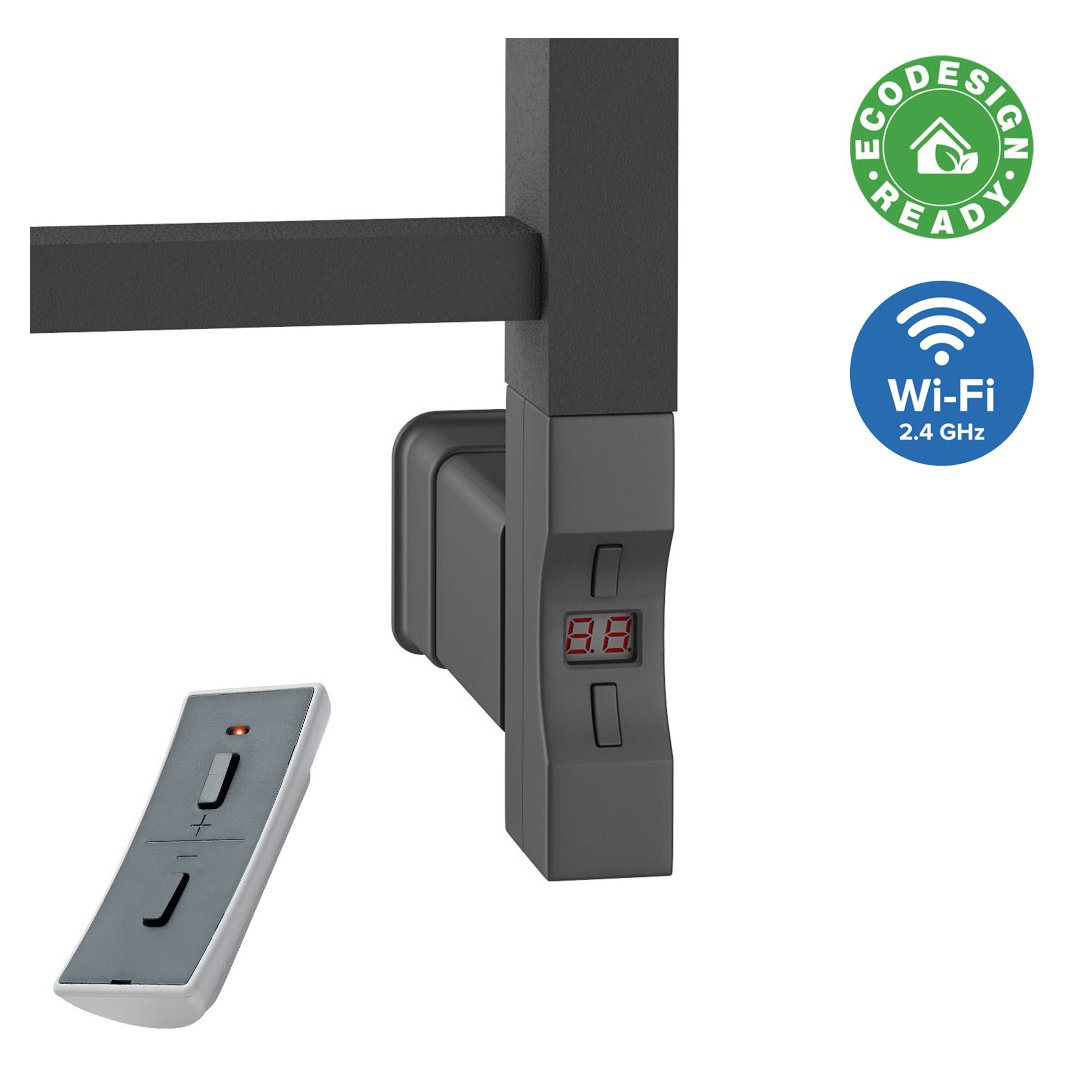 Type F Element Wi-Fi with Square Cap 900W - Matt Anthracite