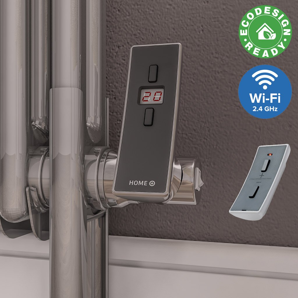 Type H Element Wi-Fi Horizontal 600 W - Chrome