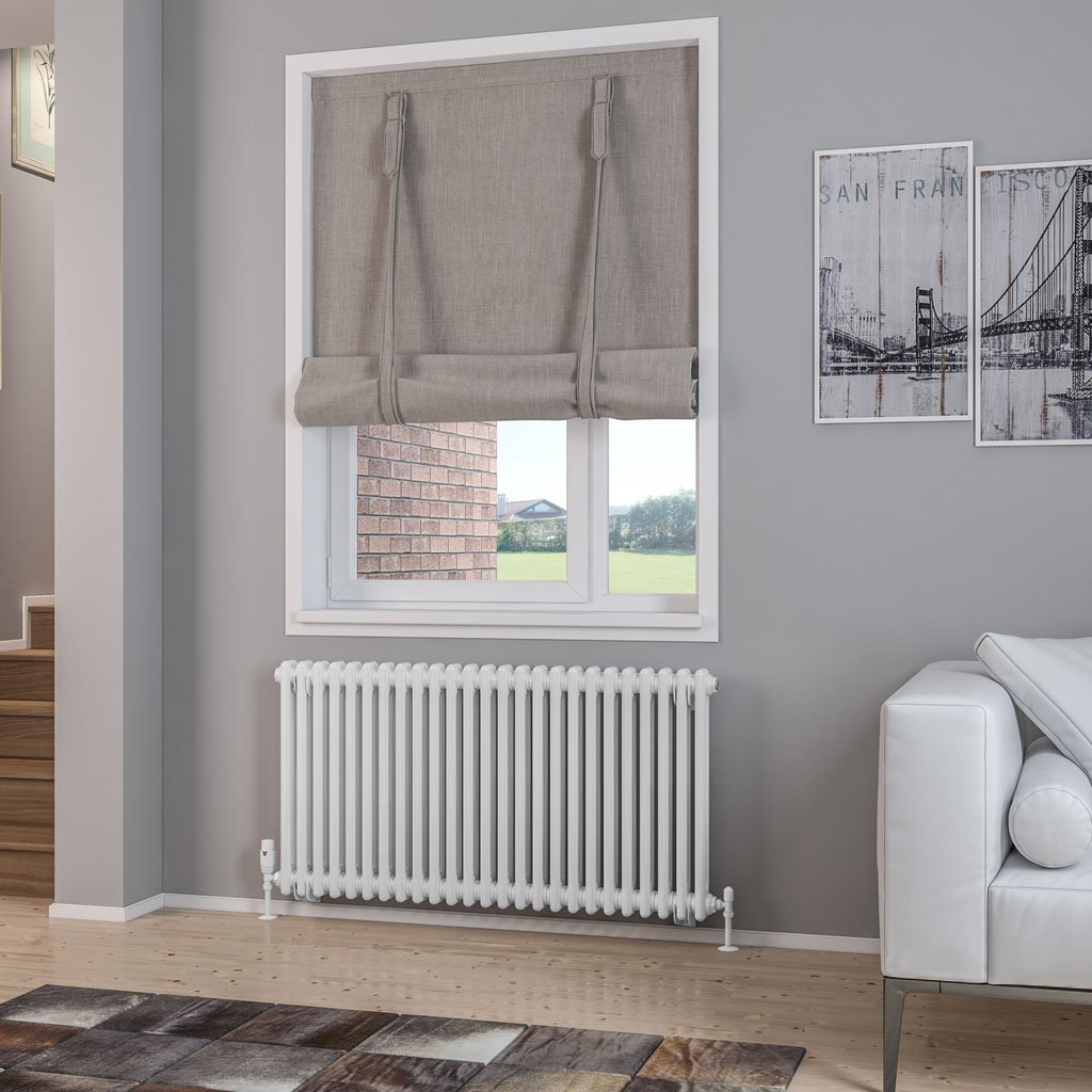 Rivassa 2 Column Radiator 600 x 1148mm White