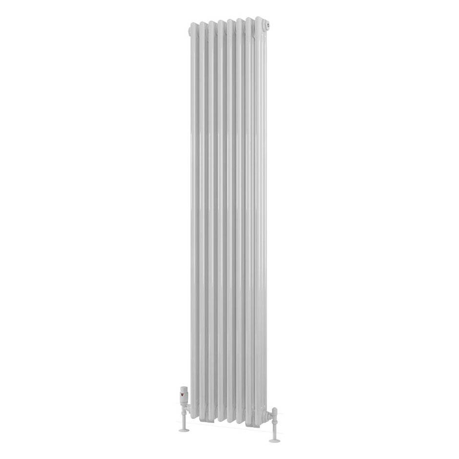 Rivassa 3 Column Radiator 1800 x 383mm White