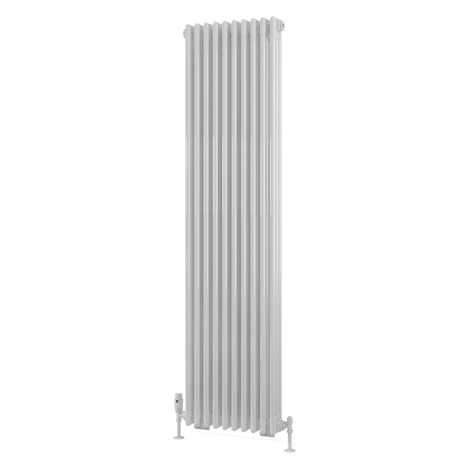 Rivassa 3 Column Radiator 1800 x 473mm White