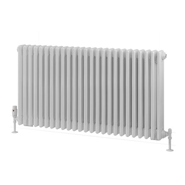Rivassa 3 Column Radiator 600 x 1148mm White