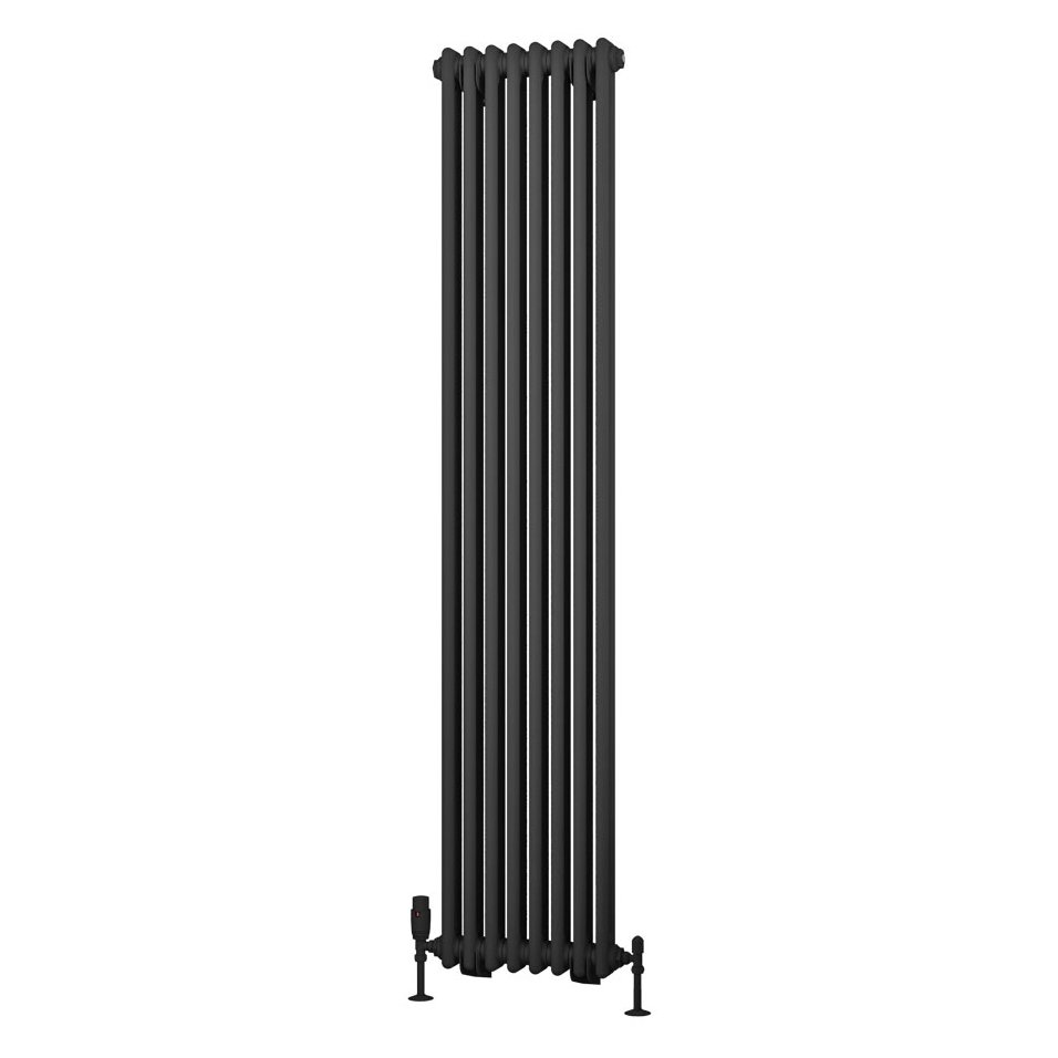 Rivassa 2 Column Rad. 1800x383mm Matt Anthracite