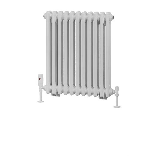 Rivassa 2 Column Radiator 600 x 518mm White