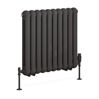 Rubano 600 x 623mm Radiator Matt Anthracite