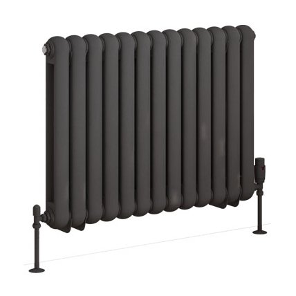 Rubano 600 x 803mm Radiator Matt Anthracite