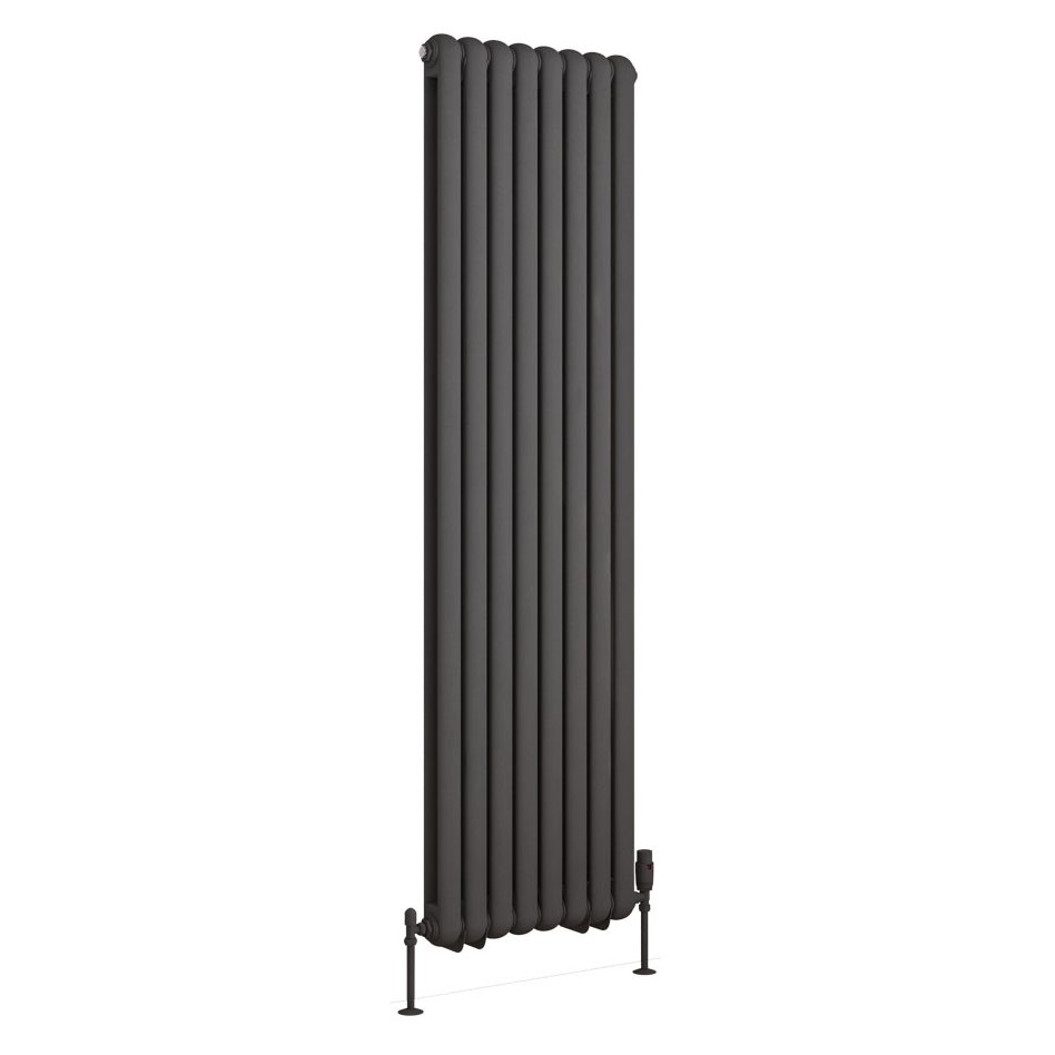 Rubano 1800 x 503mm Radiator Matt Anthracite