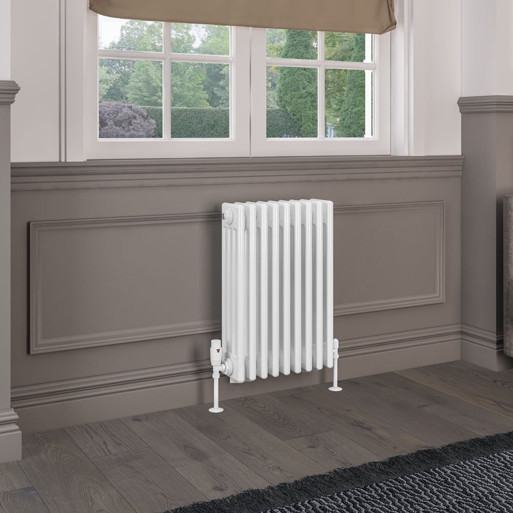 Rivassa 4 Column Radiator 600 x 425mm White