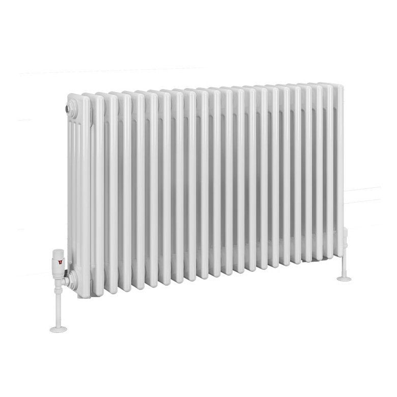 Rivassa 4 Column Radiator 600 x 1010mm White