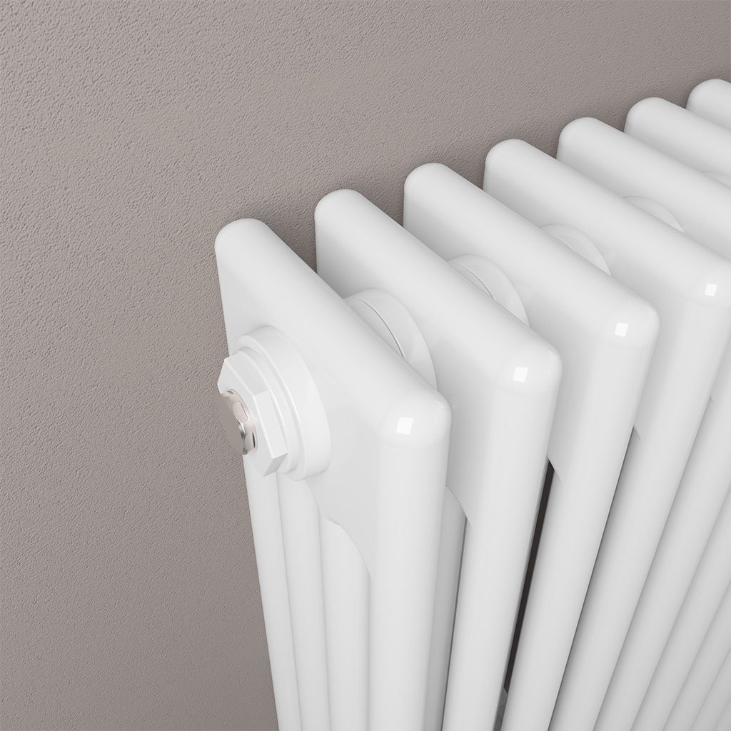 Rivassa 4 Column Radiator 600 x 1010mm White