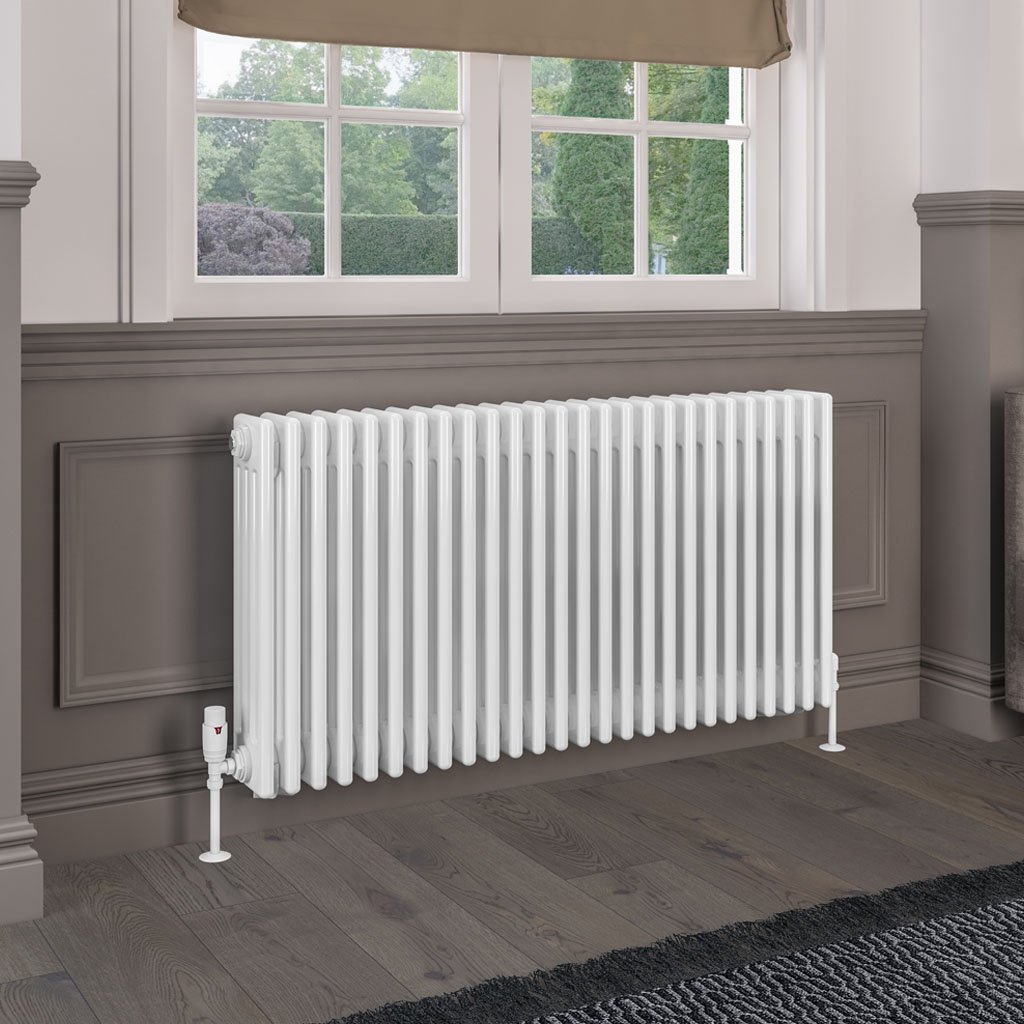 Rivassa 4 Column Radiator 600 x 1190mm White