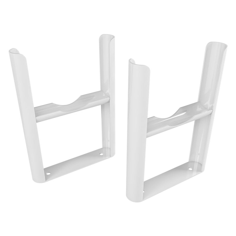 Rivassa 4 Column Radiator Feet (pair) White