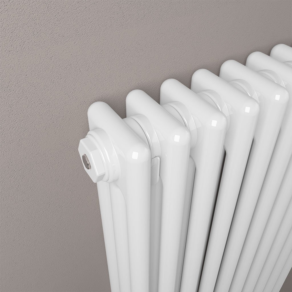 Rivassa 3 Column Radiator 600 x 1010mm White