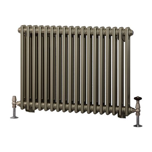 Rivassa 2 Column Radiator 600 x 833mm Bronze Effect