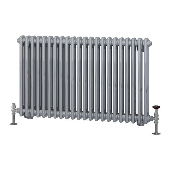 Rivassa 2 Column Radiator 600 x 1010mm Chrome Effect