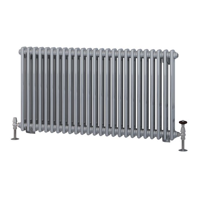 Rivassa 2 Column Radiator 600 x 1148mm Chrome Effect