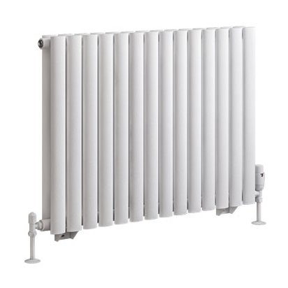 Tunstall Double 600 x 825 Radiator Matt White