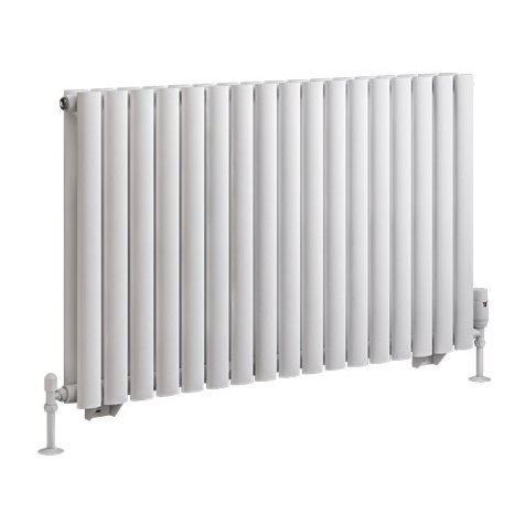 Tunstall Double 600 x 1002 Radiator Matt White